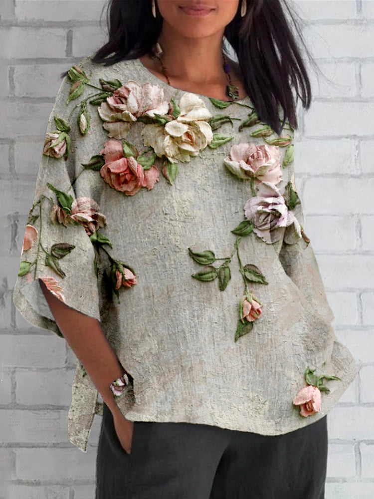 Amelia | Printed Floral Top