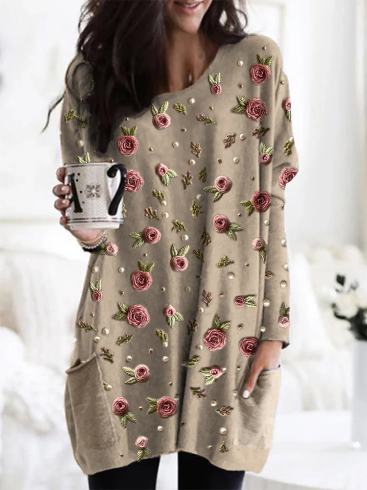 Layla | Rose Printed Tunic