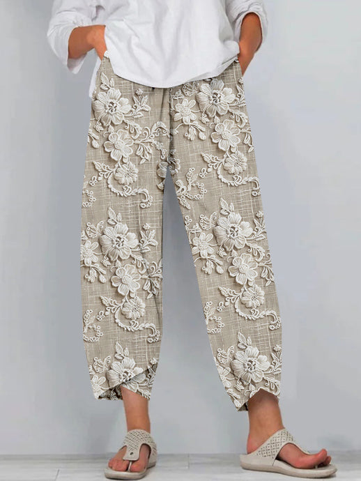 Vick | Relaxed Printed Pants