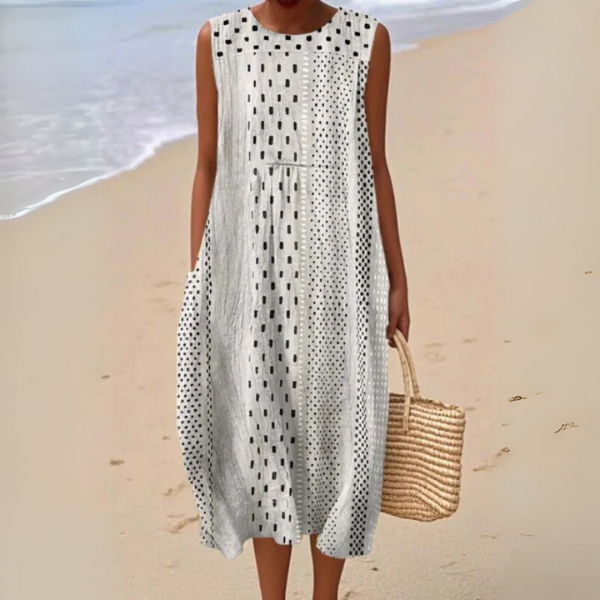 Paige | Polka Midi Dress