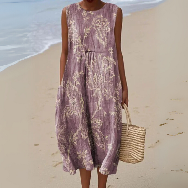 Mia | Floral Midi Dress