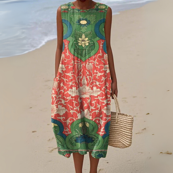 Vera | Bohemian Midi Dress