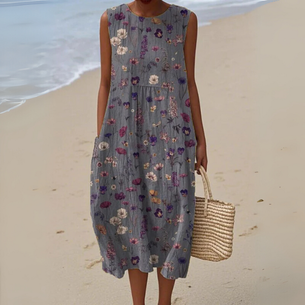 Cara | Wildflower Midi Dress