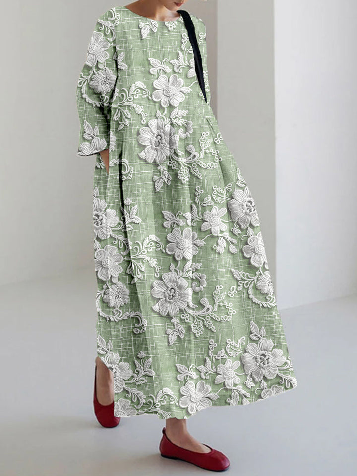 Dona | Graceful Printed Dress