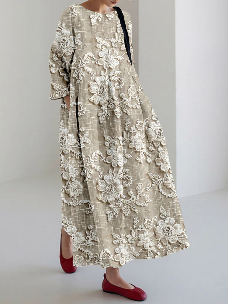 Dona | Graceful Printed Dress