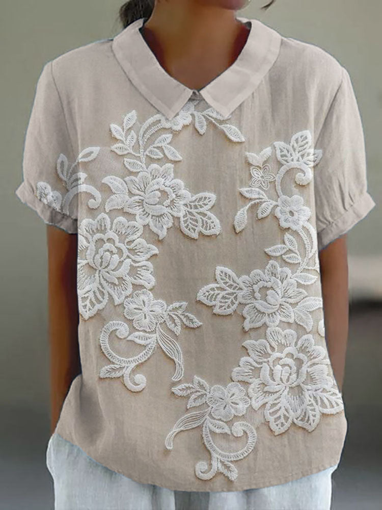 Maya | Vintage Printed Shirt