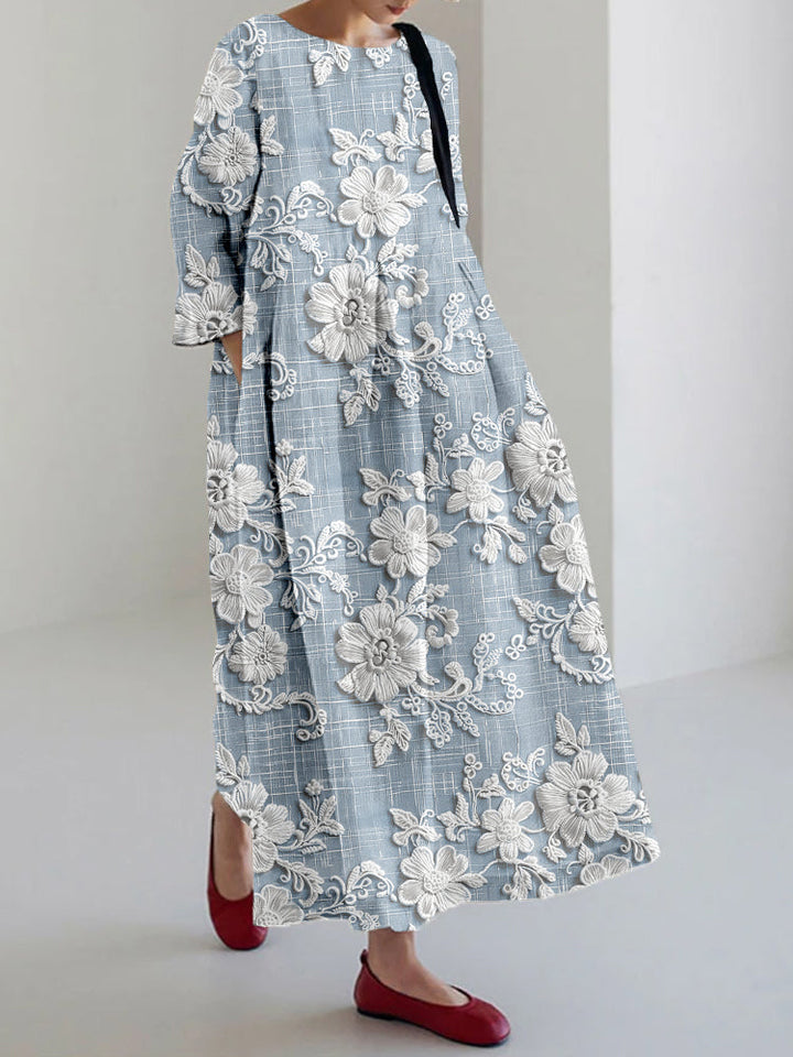 Dona | Graceful Printed Dress