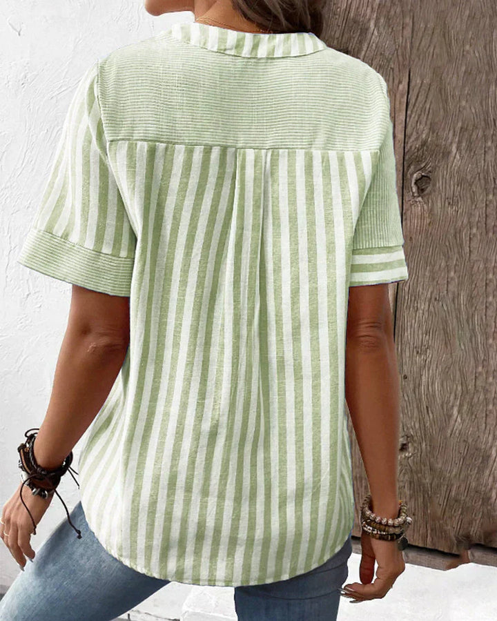Maveline - Classic Striped Top
