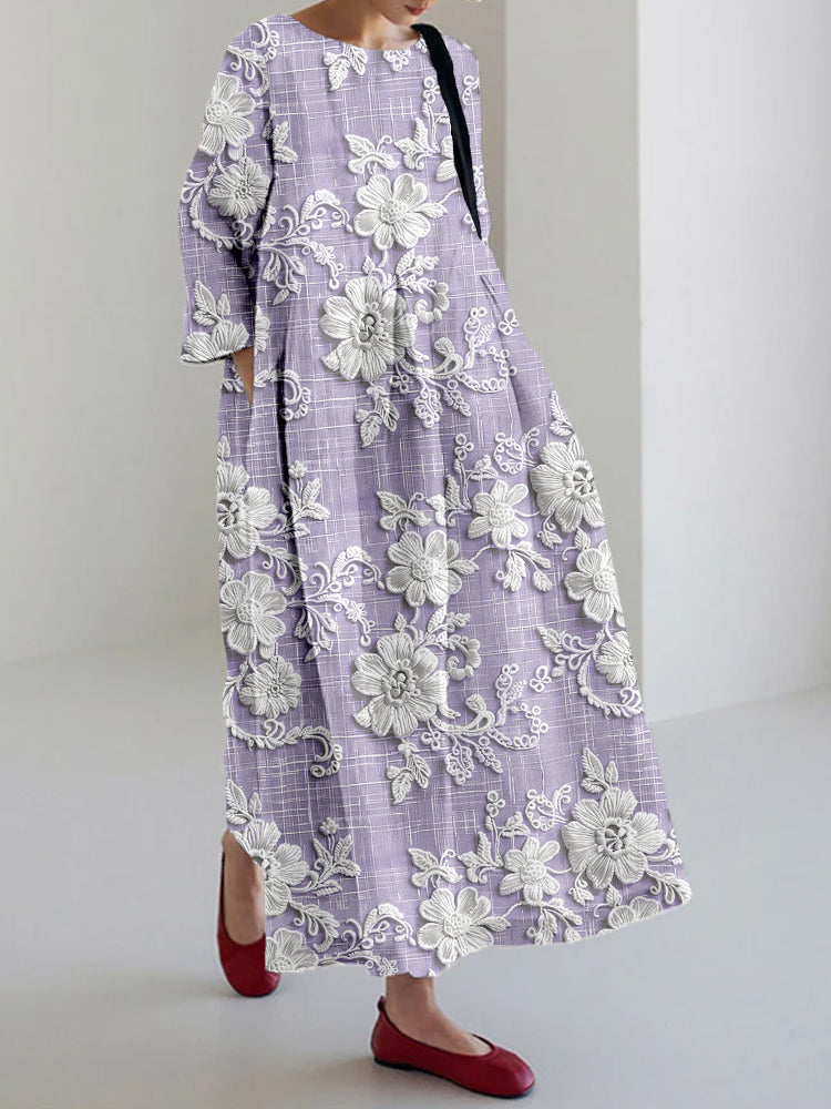 Dona | Graceful Printed Dress