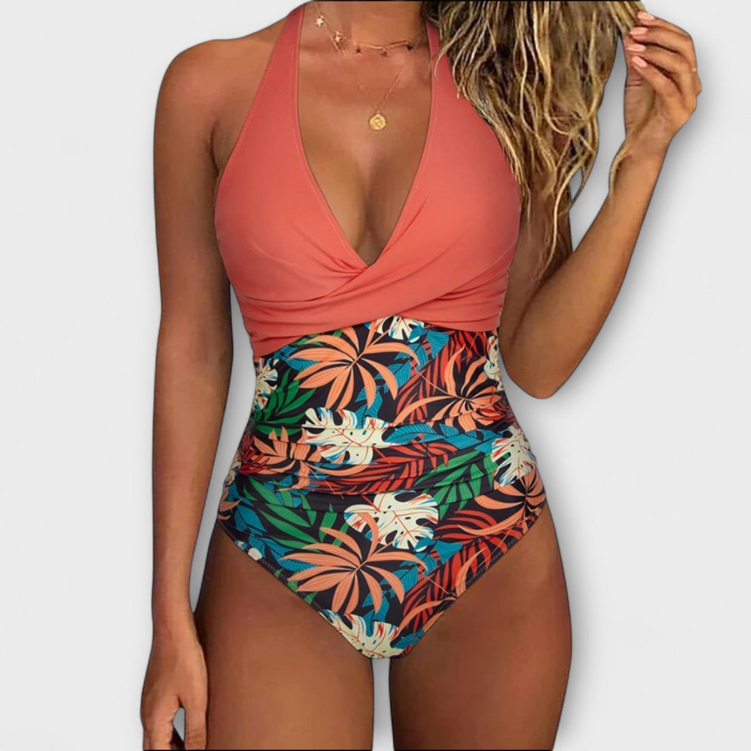 Evelyn | Stylish V-Neck Swimsuit for Women
