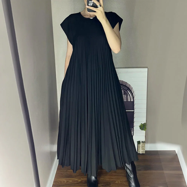 Julia | Striped Midi Dress