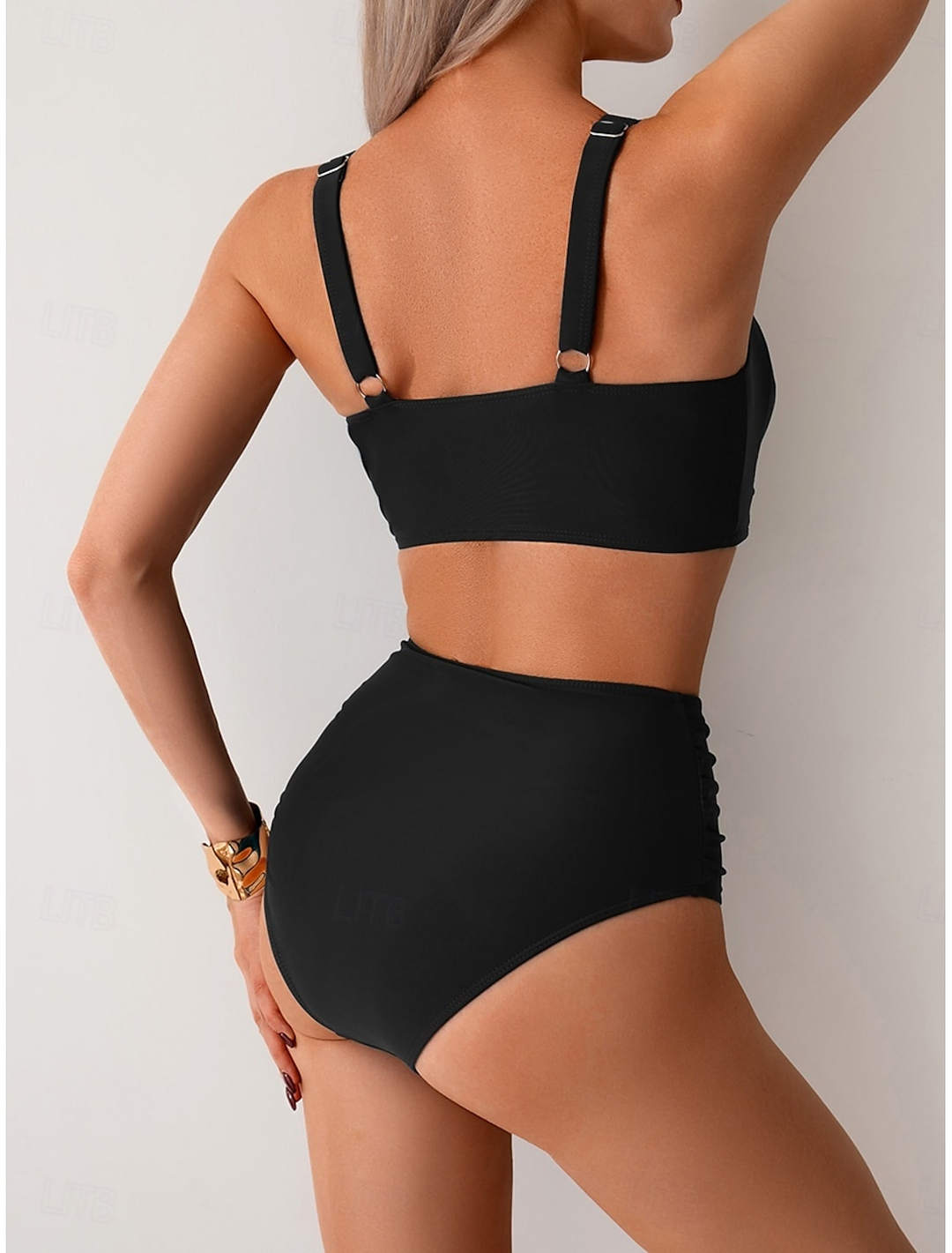 Claire | Ruched Fabric Bikini