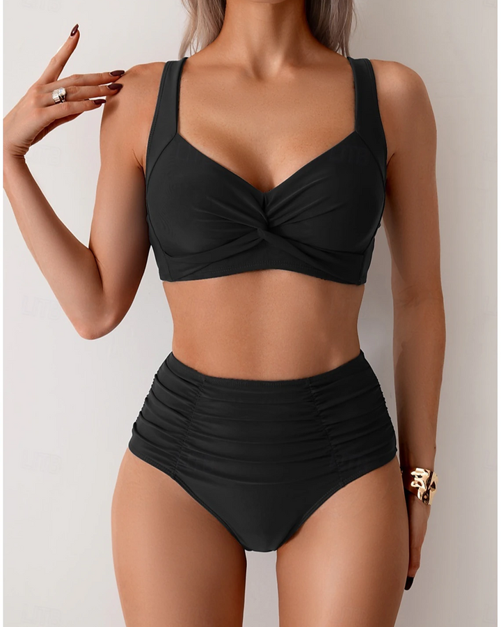 Claire | Ruched Fabric Bikini