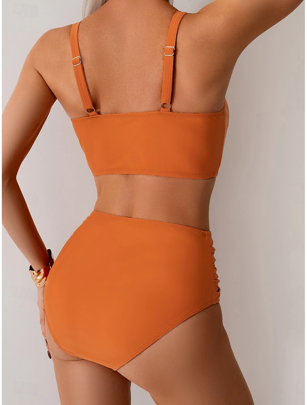 Claire | Ruched Fabric Bikini